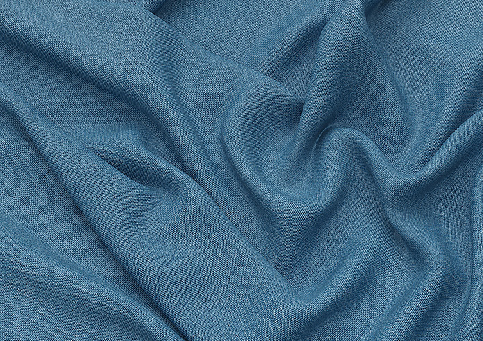 Ashbourne (Blackout), Caspian Blue - Twist&Fit Roman Blind - Image 4